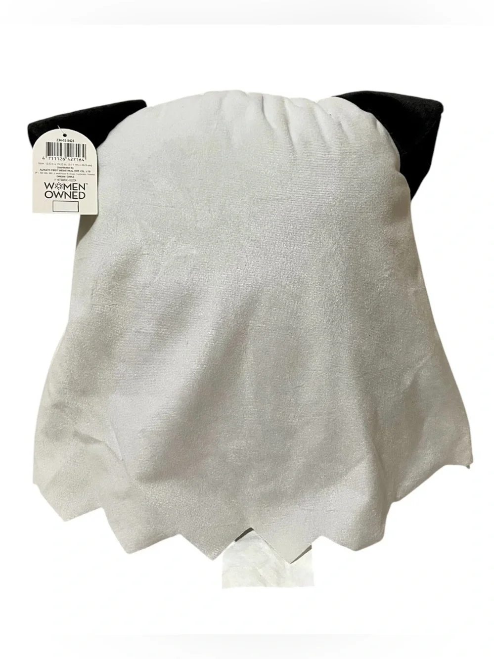 Target Halloween Ghost Dog with Orange Pumpkin Decorative Pillow